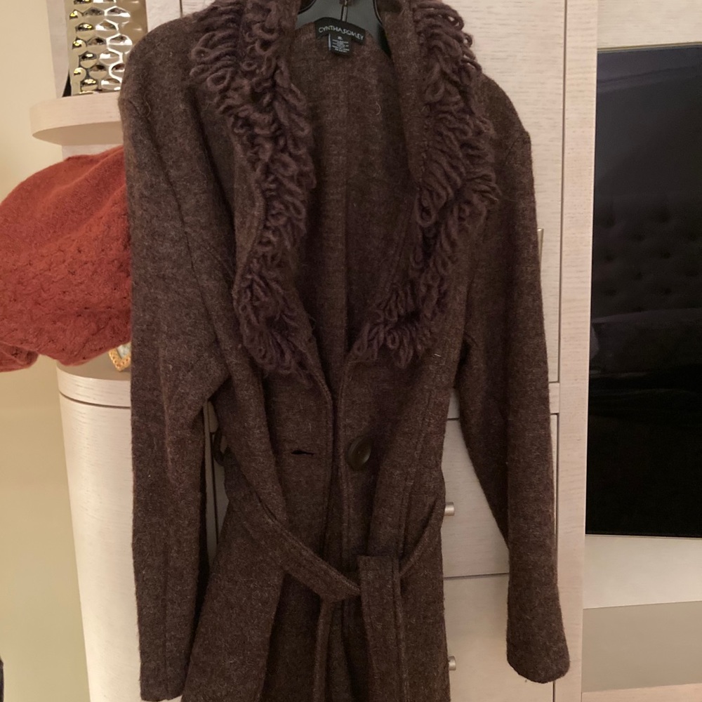 Cynthia Rowley sweater coat